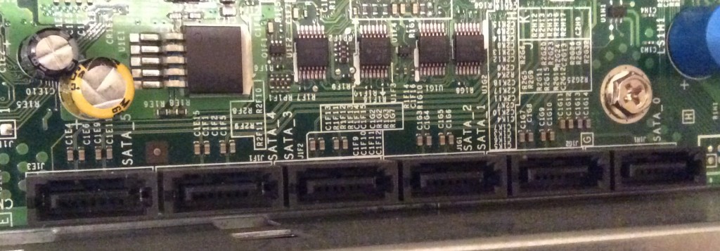 additional SATA ports on the motherboard
