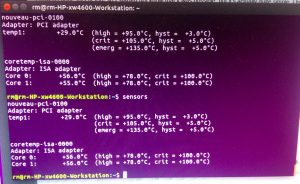 loaded CPU temps