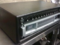 loaded 3u rack from front